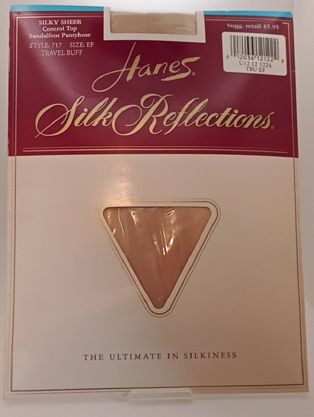 Bundle 3 for $15 Vintage Hanes Silky Sheer Pantyhose 715's Sz EF NOS!